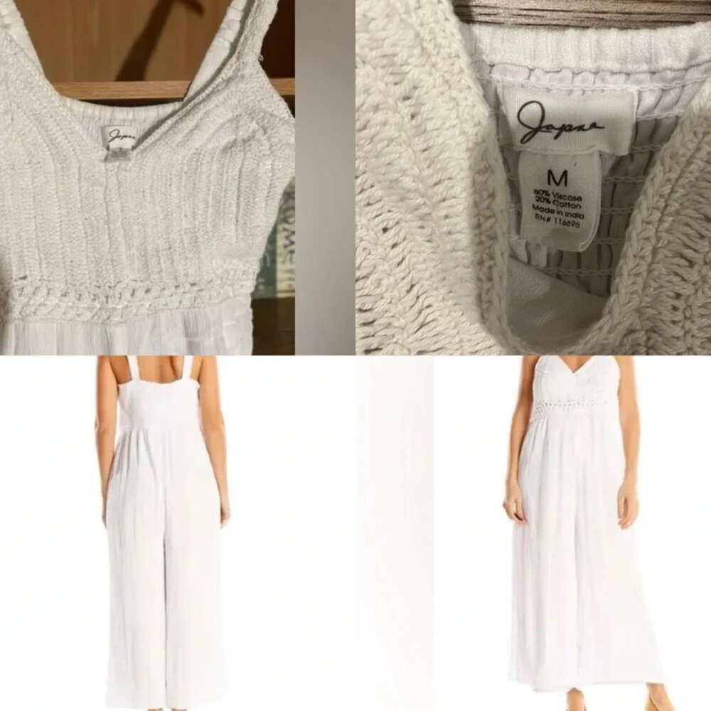 Japna Ivory Sleeveless Maxi Dress